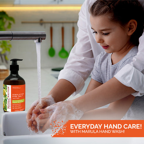 Liquid Hand Wash, Marula Oil - 13.5 fl oz | NATURAL SOLUTION
